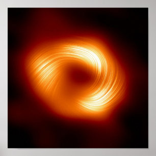 Milky Way Supermassive Black Hole Sagittarius A* Poster