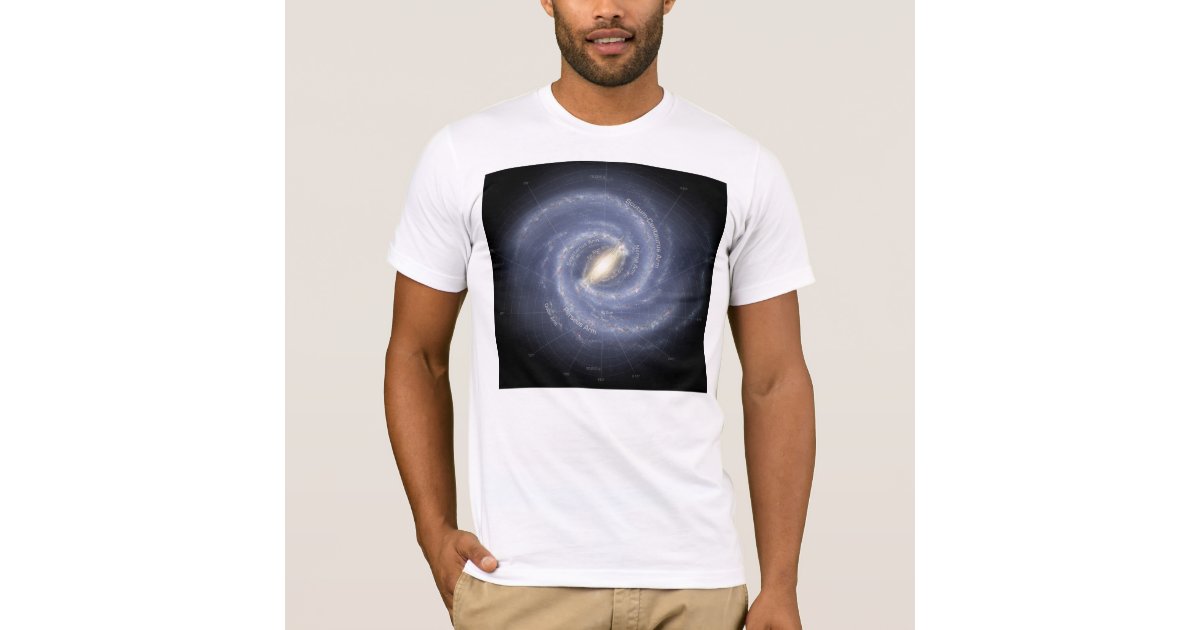 milky way galaxy shirt