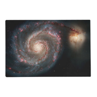 Milky Way Whirlpool Galaxy Placemat