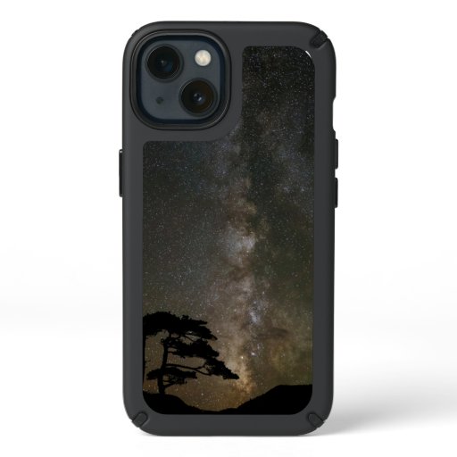 Milky Way with Tree | Ouray Colorado Speck iPhone 13 Case