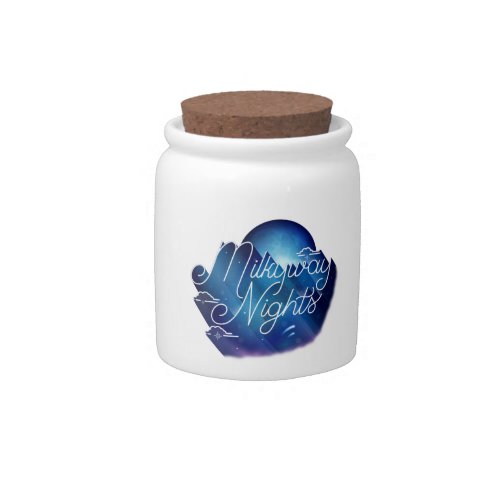 Milkyway Nights Candy Jar