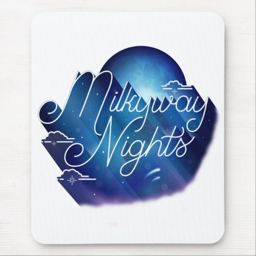 Milkyway Nights Computer Mousepad