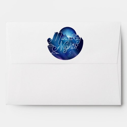 Milkyway Nights  Greeting Card Envelope
