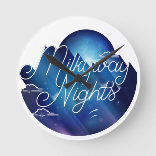 Milkyway Nights Wall Clock