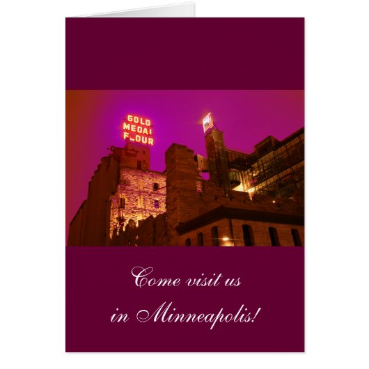 Mill City at Night Cards (Front)