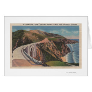 Mill Creek Bridge on San Simeon Hwy near Cards