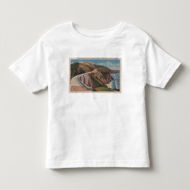 Mill Creek Bridge on San Simeon Hwy near Toddler T-shirt (Front)