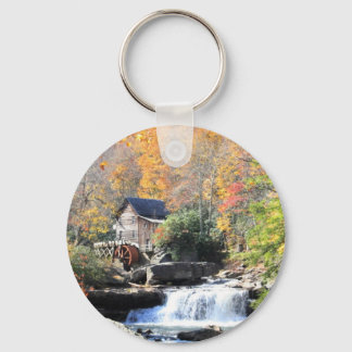 Mill in the woods keychain