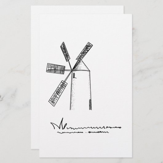 mill on white background (Front/Back)