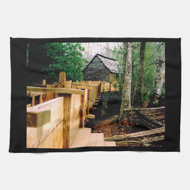 Mill Scene Kitchen Towel (Horizontal)