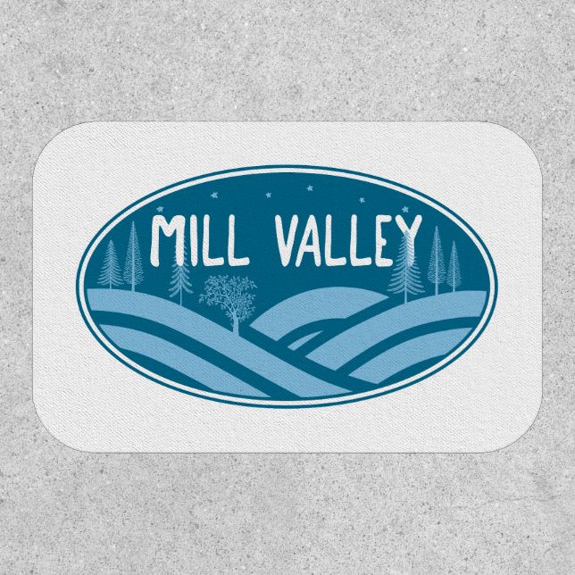 Mill Valley California Outdoors Patch (Front)