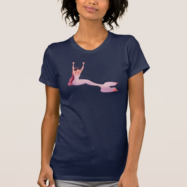 Milla the Mermaid Women's Teeshirt T-Shirt (Front)