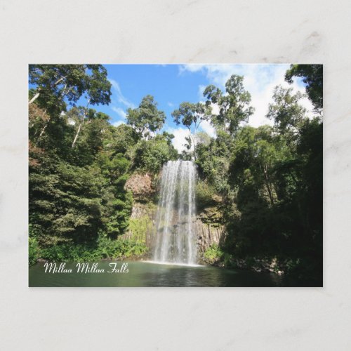 Millaa Millaa Falls Queensland Australia Postcard