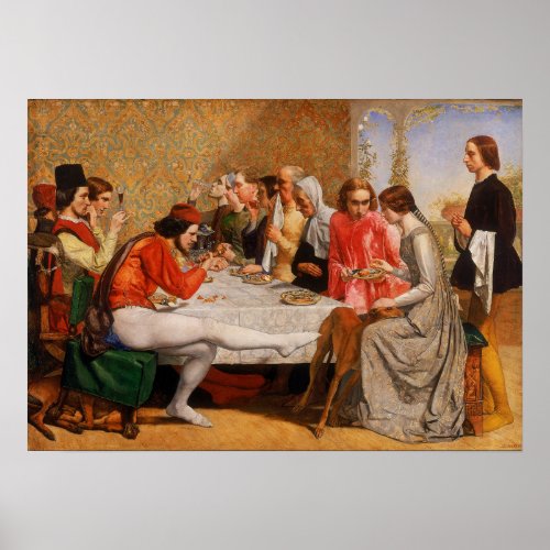 Millais _ Isabella Poster