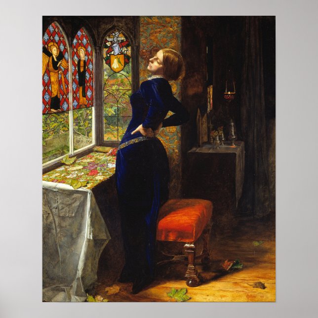 Millais - Mariana Poster (Front)