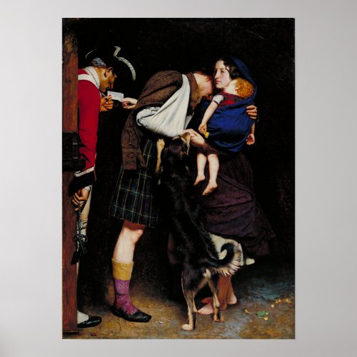 Millais _ The Order Of Release 1746 Poster