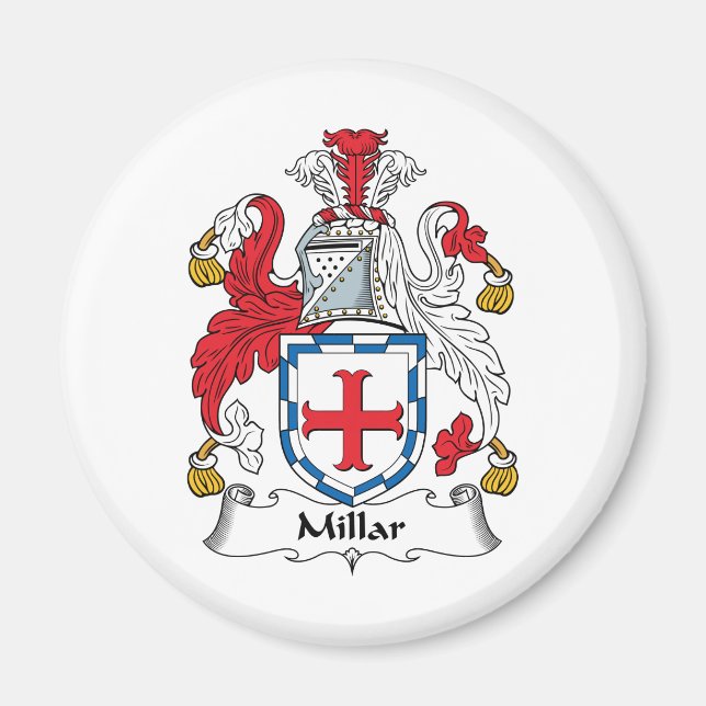 Millar Family Crest Magnet (Front)
