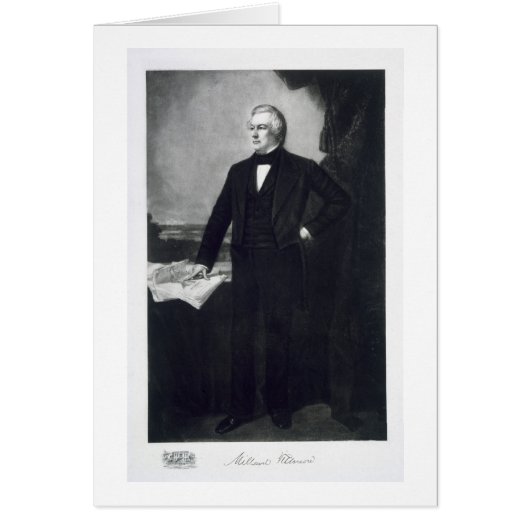 Millard Fillmore, 13th President of the United Sta Cards (Front)