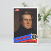 Millard Fillmore Baseball Card (Standing Front)