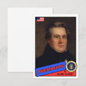 Millard Fillmore Baseball Card (Front/Back)