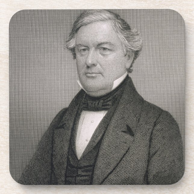 Millard Fillmore, engraved by Thomas B. Welch (181 Beverage Coaster (Front)