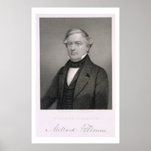 Millard Fillmore, engraved by Thomas B. Welch (181 Poster