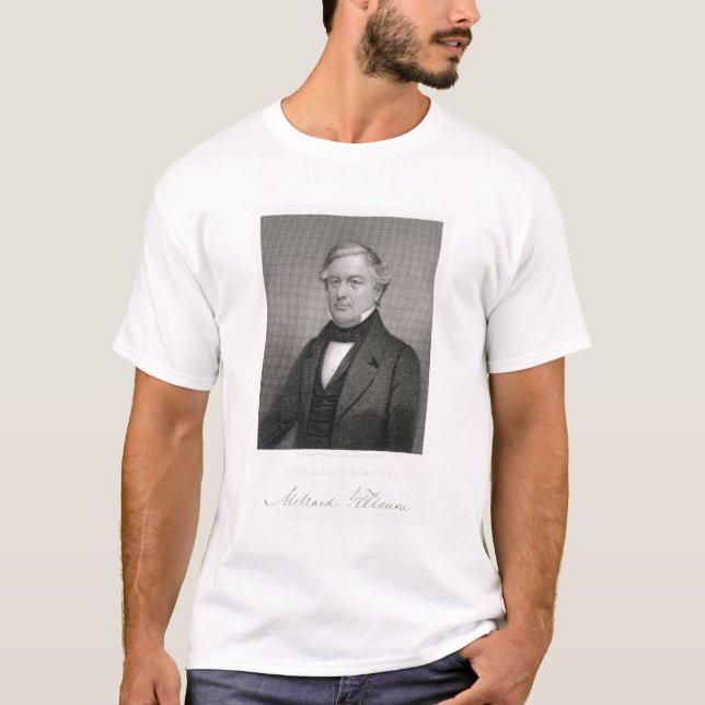 Millard Fillmore, engraved by Thomas B. Welch (181 T-Shirt (Front)