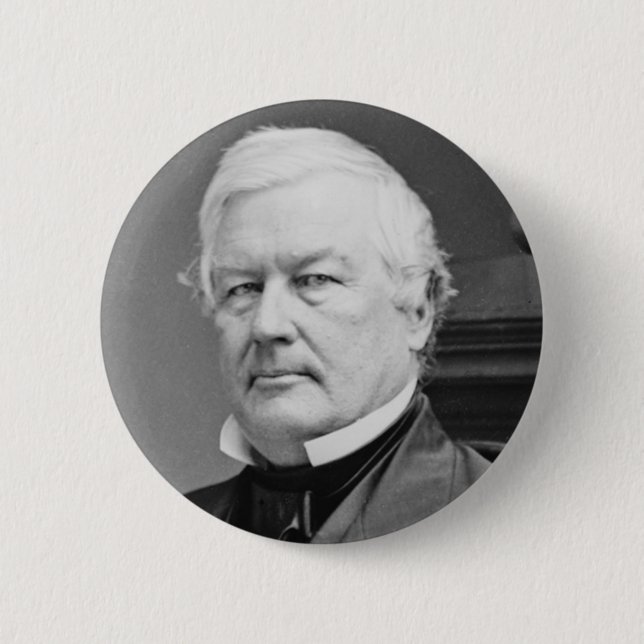 Millard Fillmore Pinback Button (Front)