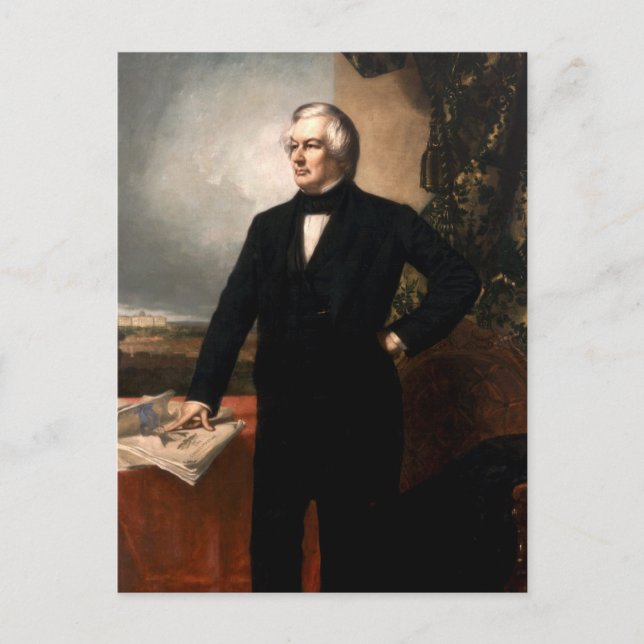 Millard Fillmore Postcard (Front)