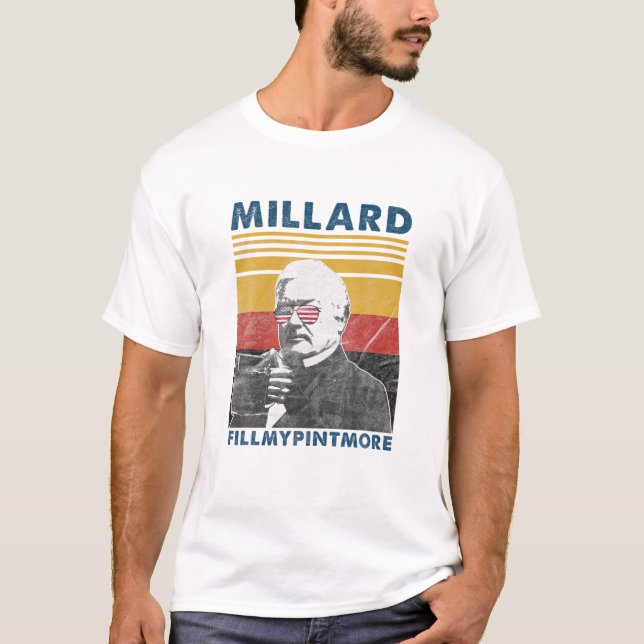 Millard Fillmypintmore Drunk President Fillmore 4T T-Shirt (Front)