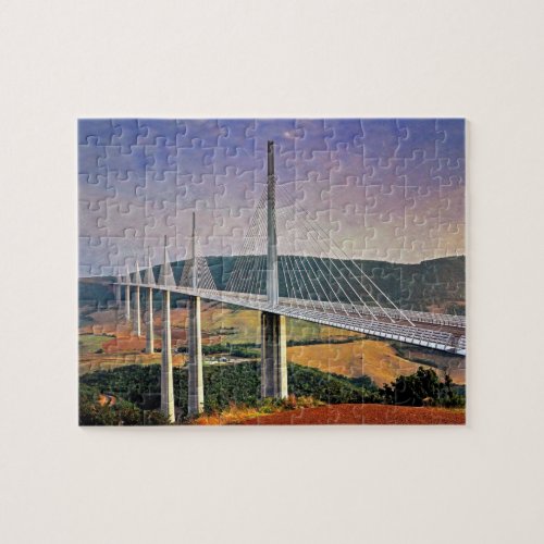 Millau Viaduct France Jigsaw Puzzle