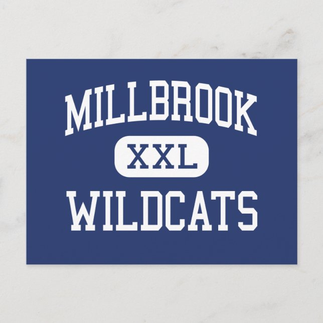 Millbrook - Wildcats - High - Raleigh Postcard (Front)