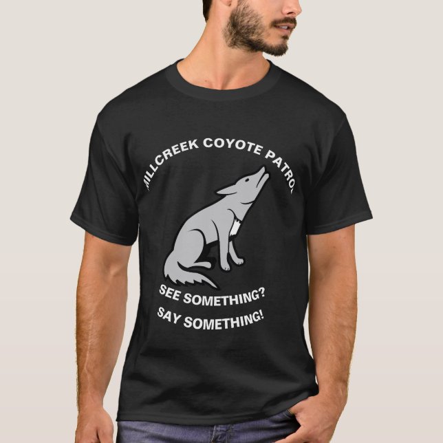 Millcreek Coyote Patrol T-Shirt (Front)