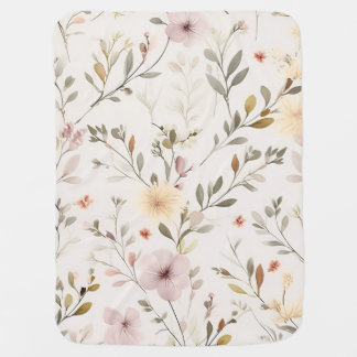 Mille Fleurs Baby Blanket