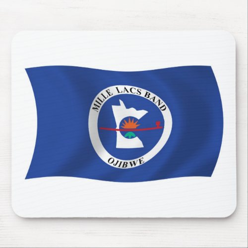 Mille Lacs Band Reservation Flag Mousepad