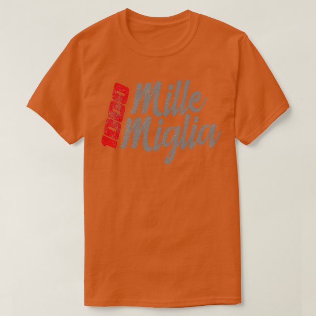 Mille Miglia 1000 T-Shirt (Design Front)