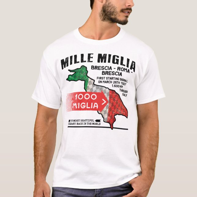Mille Miglia Racing T-Shirt (Front)