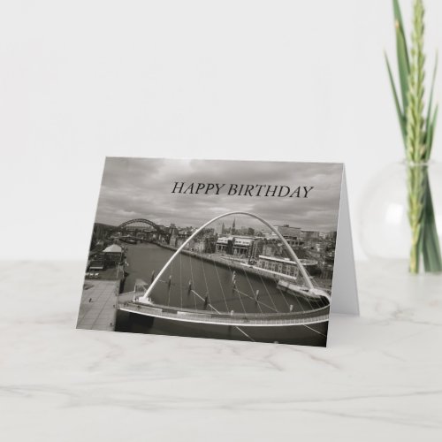 Millenium Bridge HAPPY BIRTHDAY Card