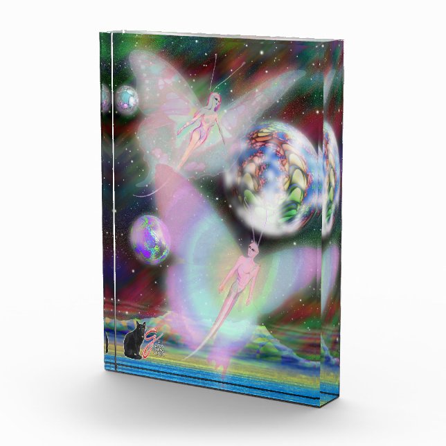 Milleniumorphisis Color Illustration Acrylic Block (Right)