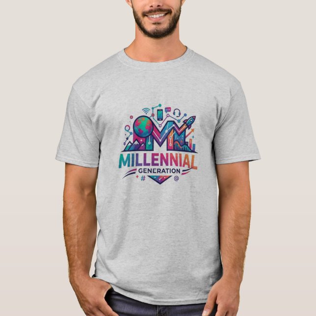 Millennial Generation T-Shirt (Front)