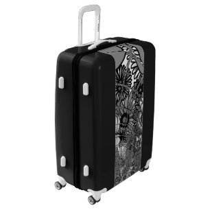 Millennial infinity floral Camo Stylish Girly Luggage