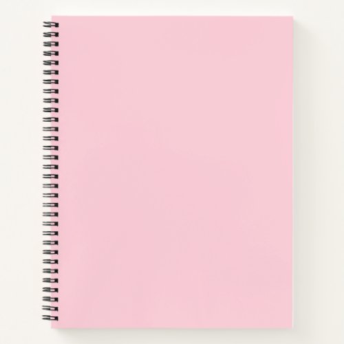 Millennial Pink Solid Color Notebook