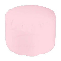 Millennial Pink Solid Color Pouf