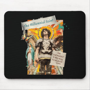 Millennial Saint The Eucharist Way To Heaven Mouse Pad