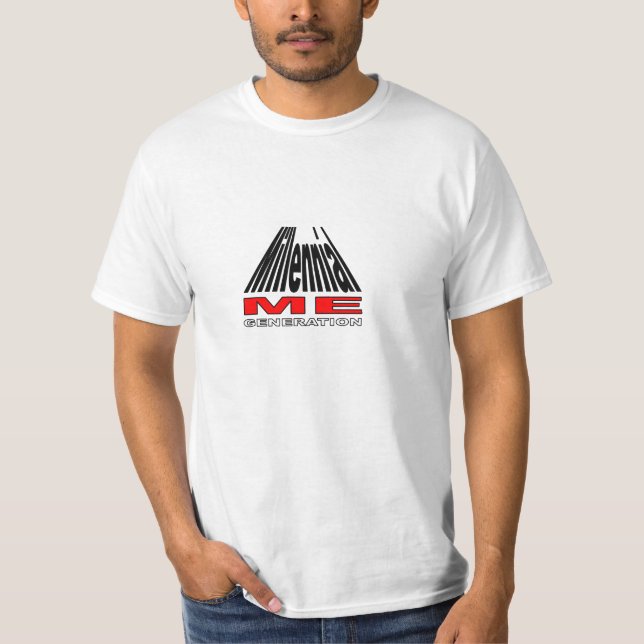 Millennial T-shirt. Generation-Y T-Shirt (Front)