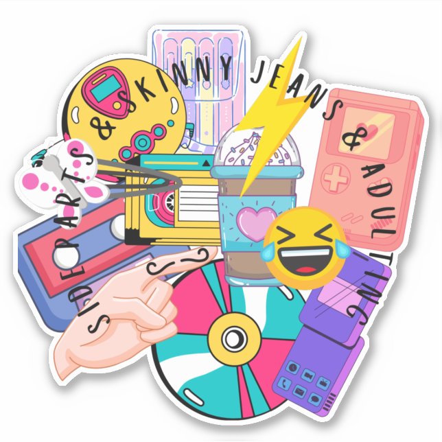 Millennial Things Sticker (Front)