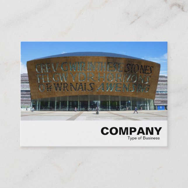 Millennium Centre, Cardiff, Wales Business Card (Front)
