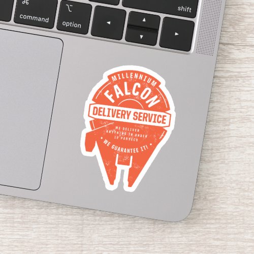 Millennium Falcon Delivery Service Badge Sticker