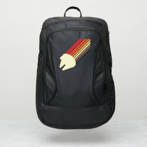 Millennium Falcon Retro Rainbow Graphic Port Authority Backpack