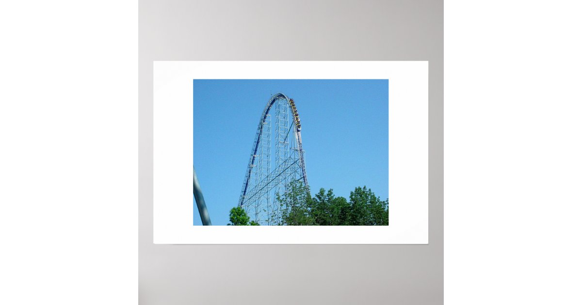 Millennium Force drop Poster | Zazzle